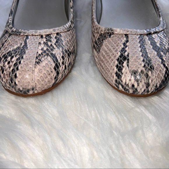 Cole Haan Nike air Leather Python Women’s Size 9 narrow snake print - Picture 3 of 16